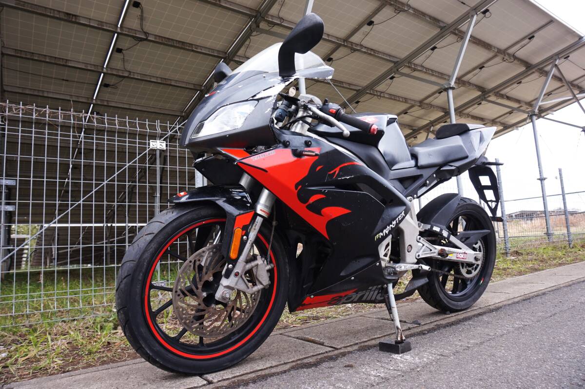 アプリリアRS50 98年式MMA 不動車　決まりました アプリリアRS50 MMA 規制前 不動車 部品取り ジャンク の落札情報詳細