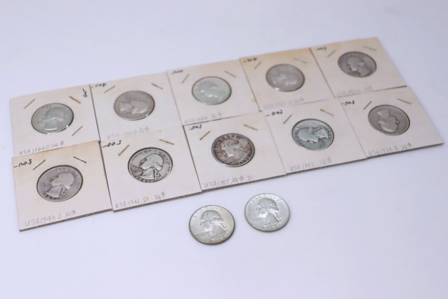 中古】アメリカ年1995年 リバティ （ワシントン）クォーターダラー