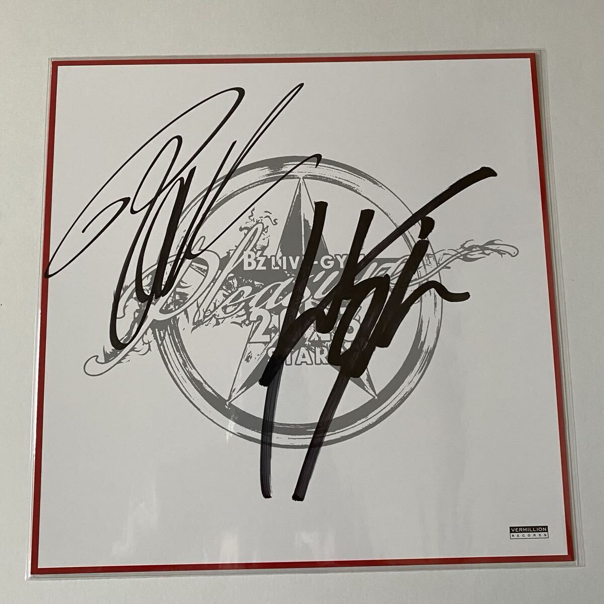 新品】B'z サイン B'z LIVE-GYM 2019 -Whole Lotta NEW LOVE- 会場限定
