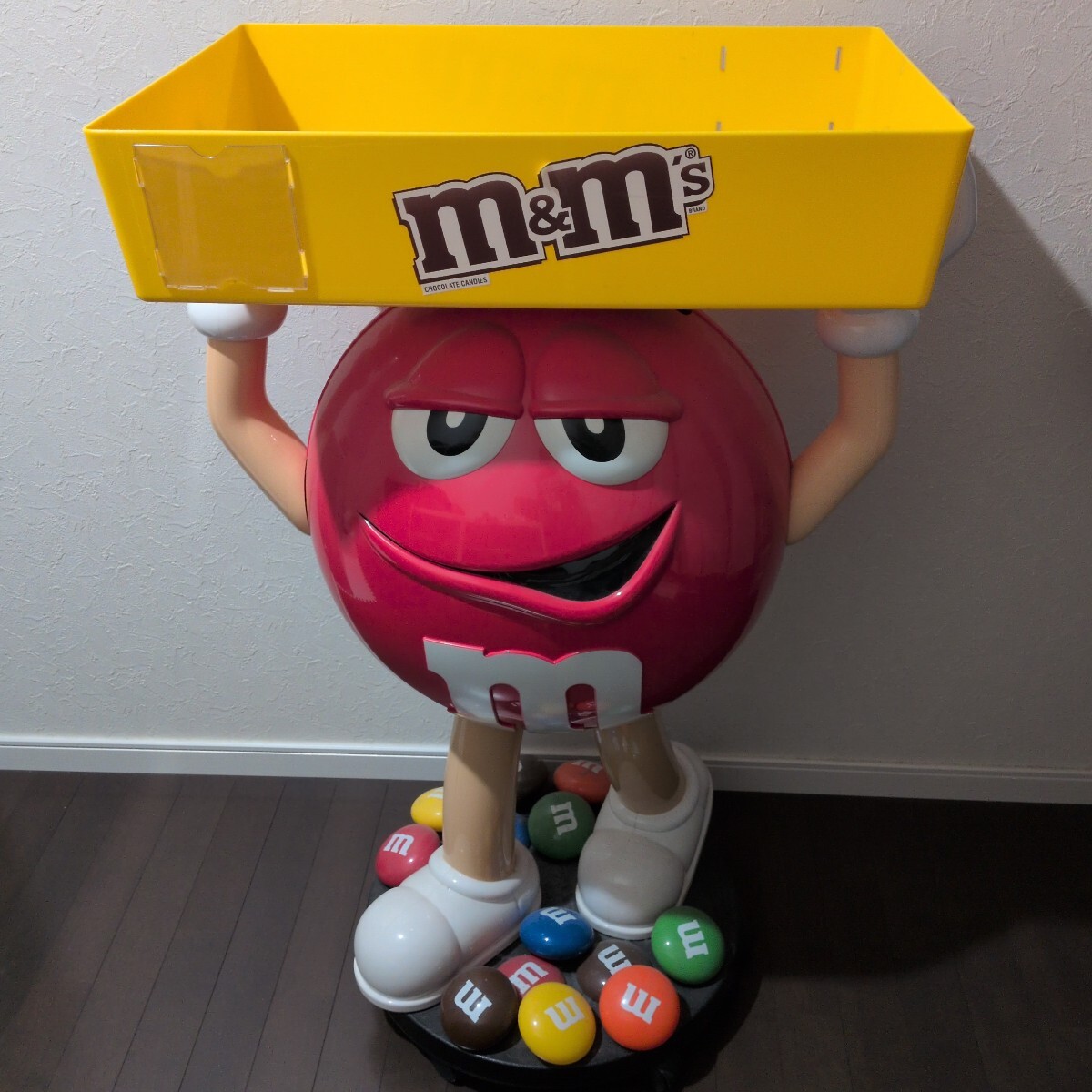 新品】m&m's☆特大 店頭ディスプレイ ☆特大フィギュア