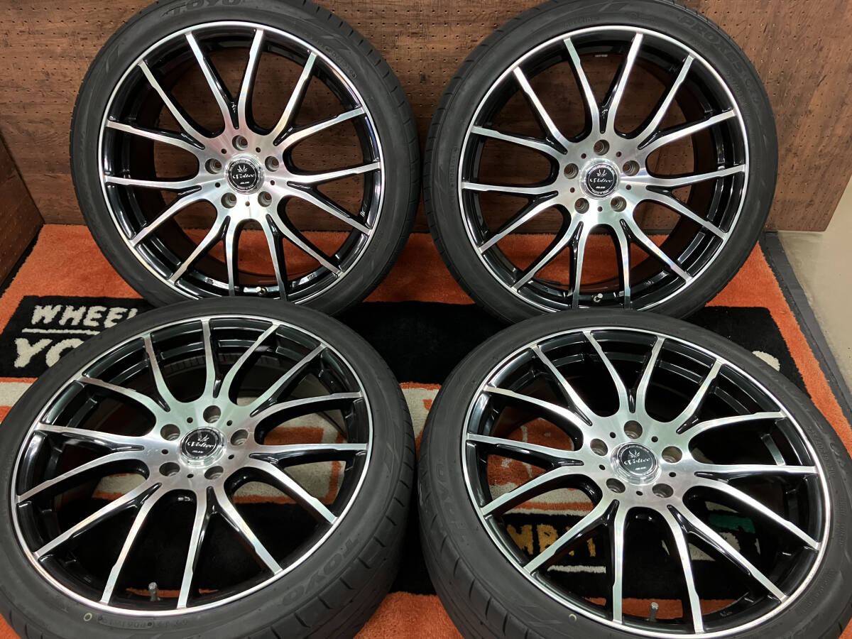 無限 ホイール MDA 19インチ オデッセイ 245/35ZR19 4本セット 中古の