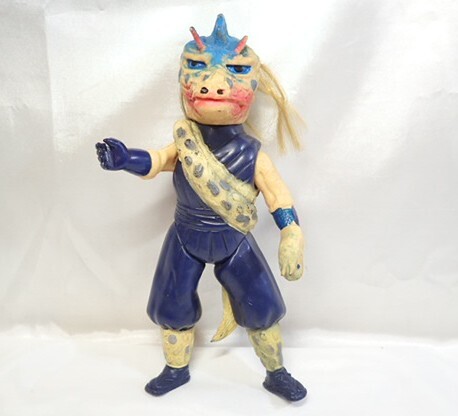 変身忍者嵐 血車魔神斎 ソフビ 当時物の落札情報詳細 - Yahoo