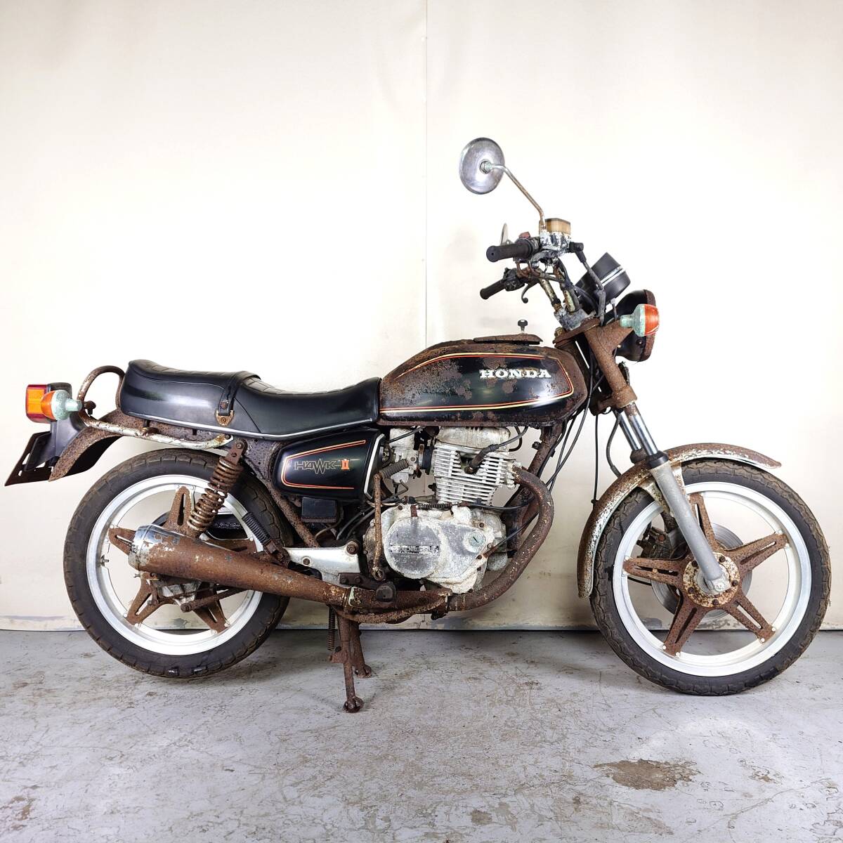 cm250tホーク2仕様　化けバブ『受付終了してます Yahoo!オークション - ホンダ CM250T ホーク仕様 バブ仕様 CB250T仕様