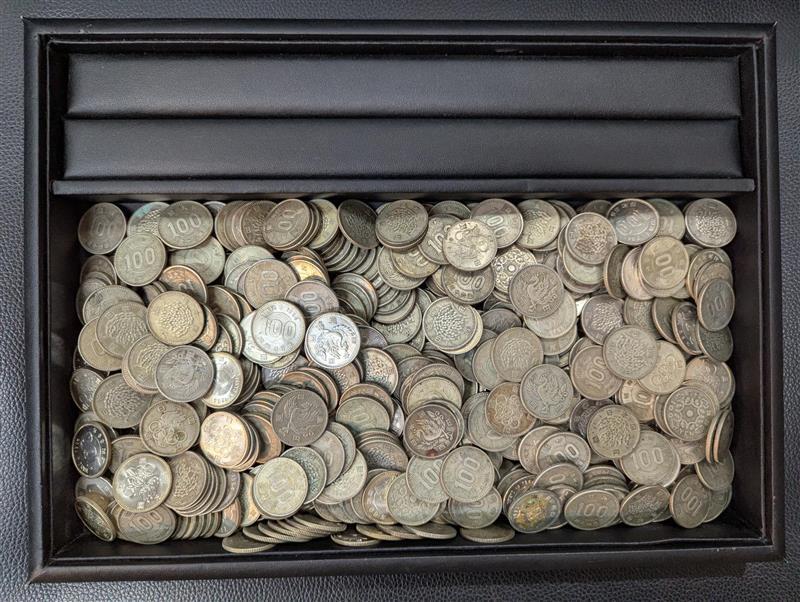 銀貨 100円銀貨 総重量 ⁄ 東京オリンピック まとめ 古銭 by 1000円銀貨
