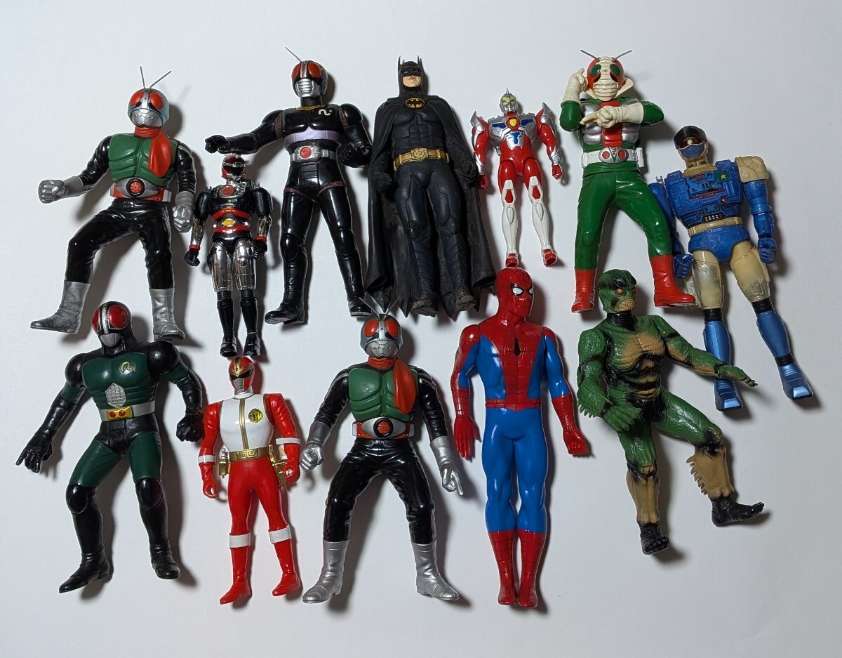 バンダイ バイオマン 超電子バイオマン ソフビ 超電子 箱付き (戦隊 