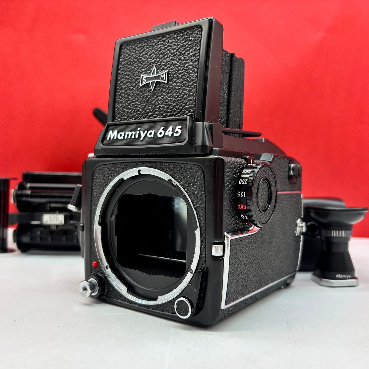 中古】MAMIYA RB67 PRO-S 6×7 SEKOR 127mm F3.8 グリップ ポラバック