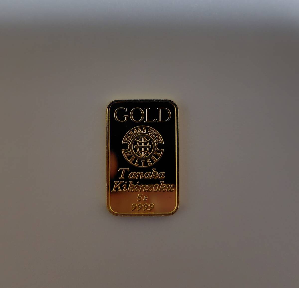 純金インゴットカード 1g 田中貴金属の落札情報詳細 - Yahoo