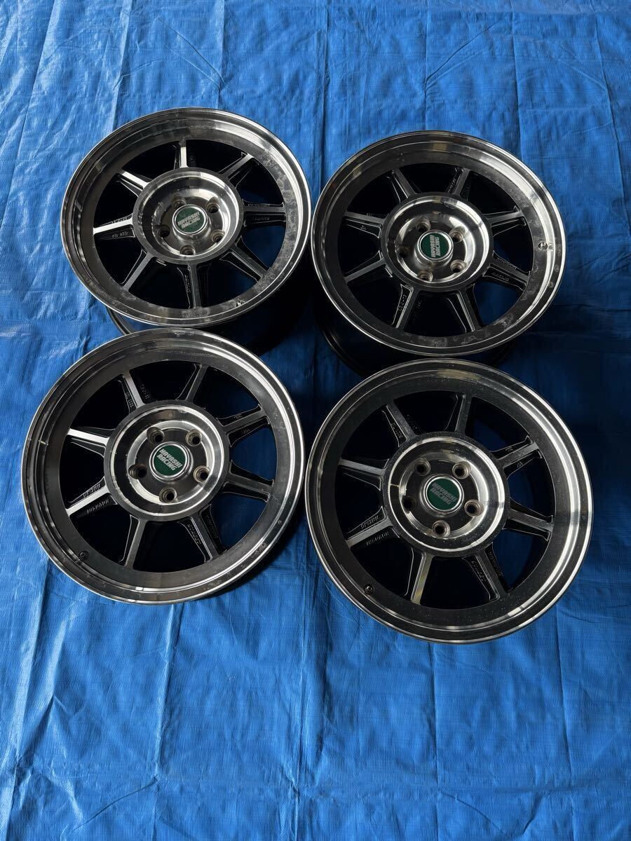ハヤシレーシング 2本セット 7.5J-14インチ オフセット0 ピッチ114.3