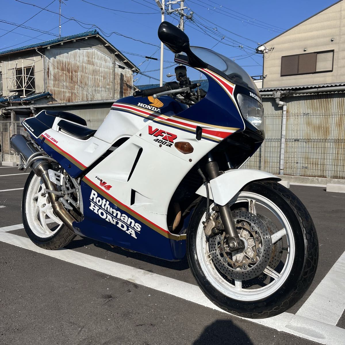 中古】未使用 南海部品 NANKAI 革ツナギ レーシングスーツ Rothmans
