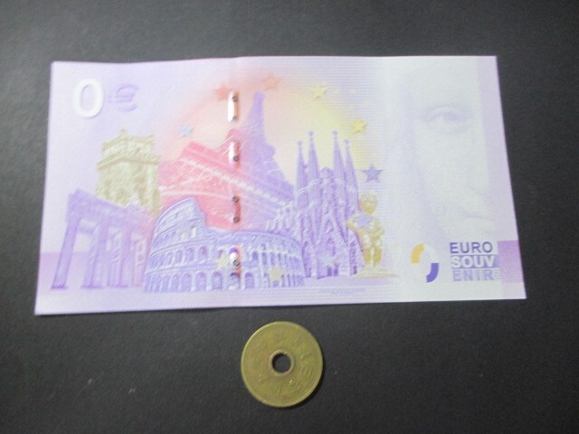 新品】未使用 イタリア 画家カラヴァッジョ 10万リラ 3枚 イタリアリラ