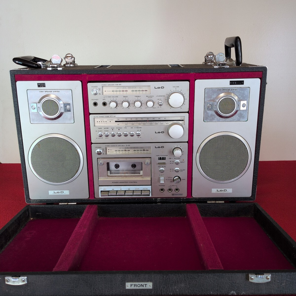 日立 HITACHI CDラジオカセットレコーダー CDラジカセ CX-45J ACコード
