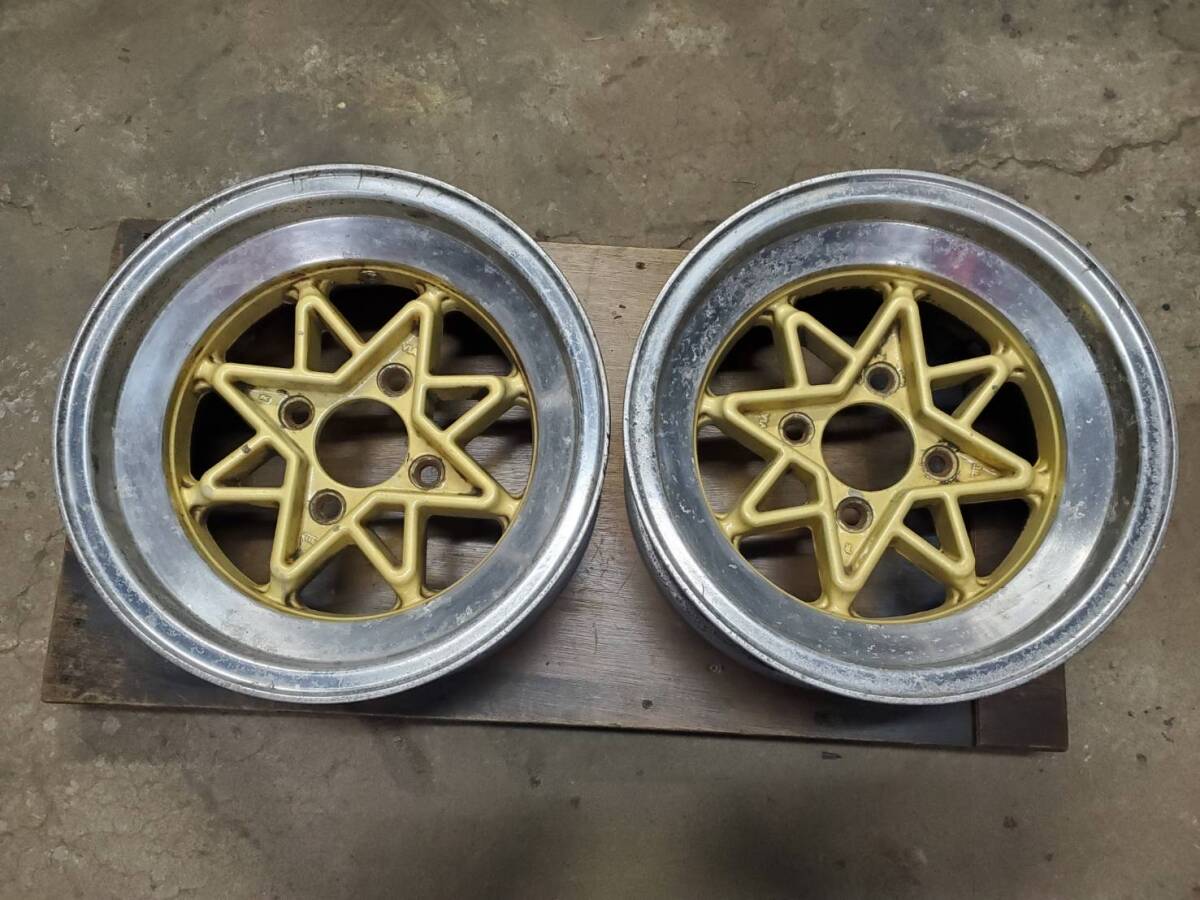 ☆美品☆ TECHNO RACING テクノレーシング 14インチ 7J +2 7.5J -4