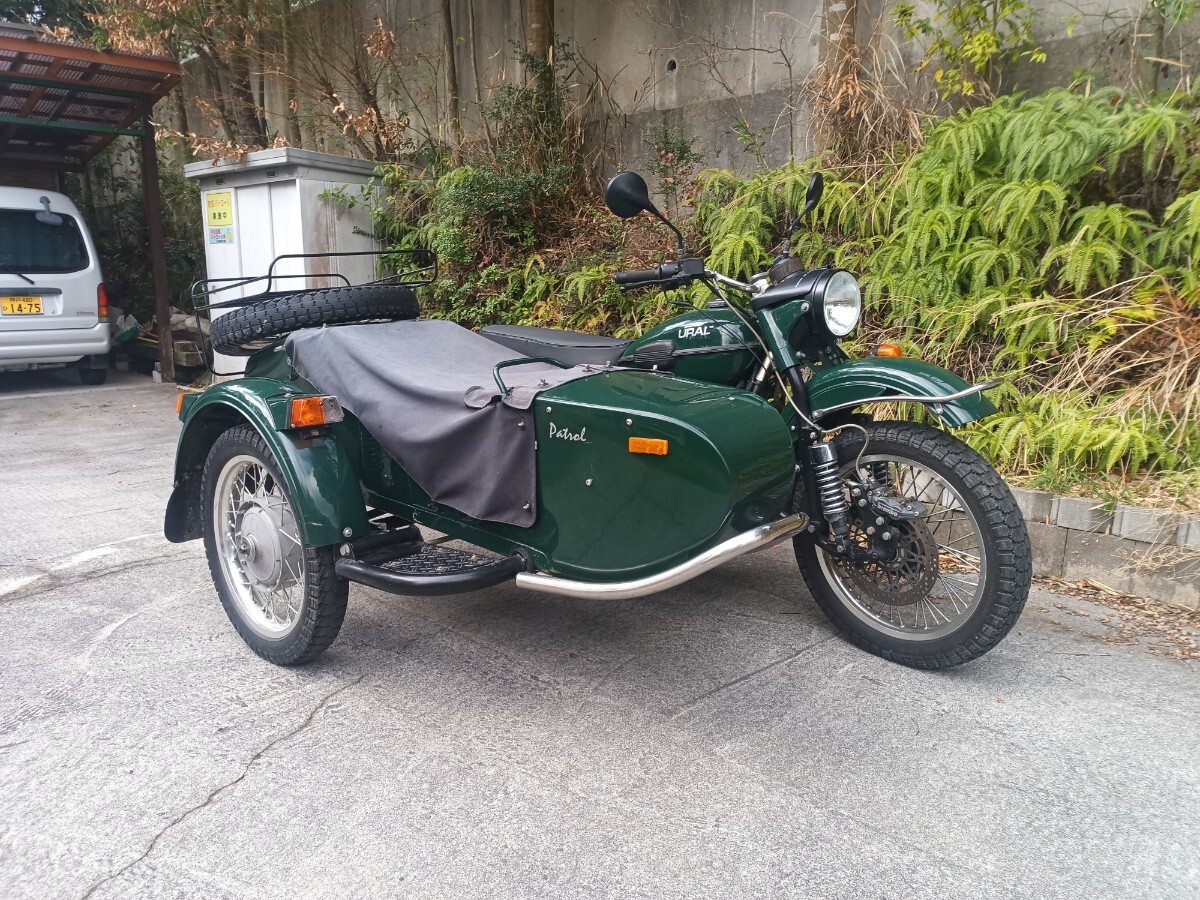 不動車 ミニカー登録 3輪 中華モンキー トライク 50cc 側車 サイドカー