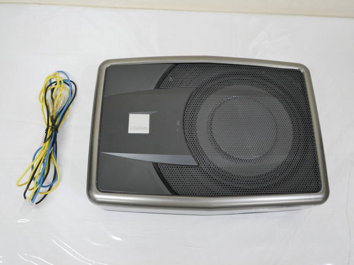 値下げ クラリオン サブウーハー 120w アンプ付き SRV617 クラリオン サブウーハー SRV617 【公式通販】