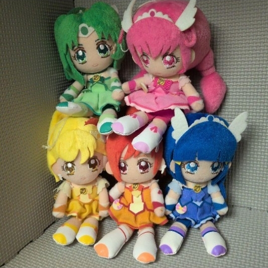 新品】新品未開封！希少！スマイルプリキュア！ ハーフのれん 青木