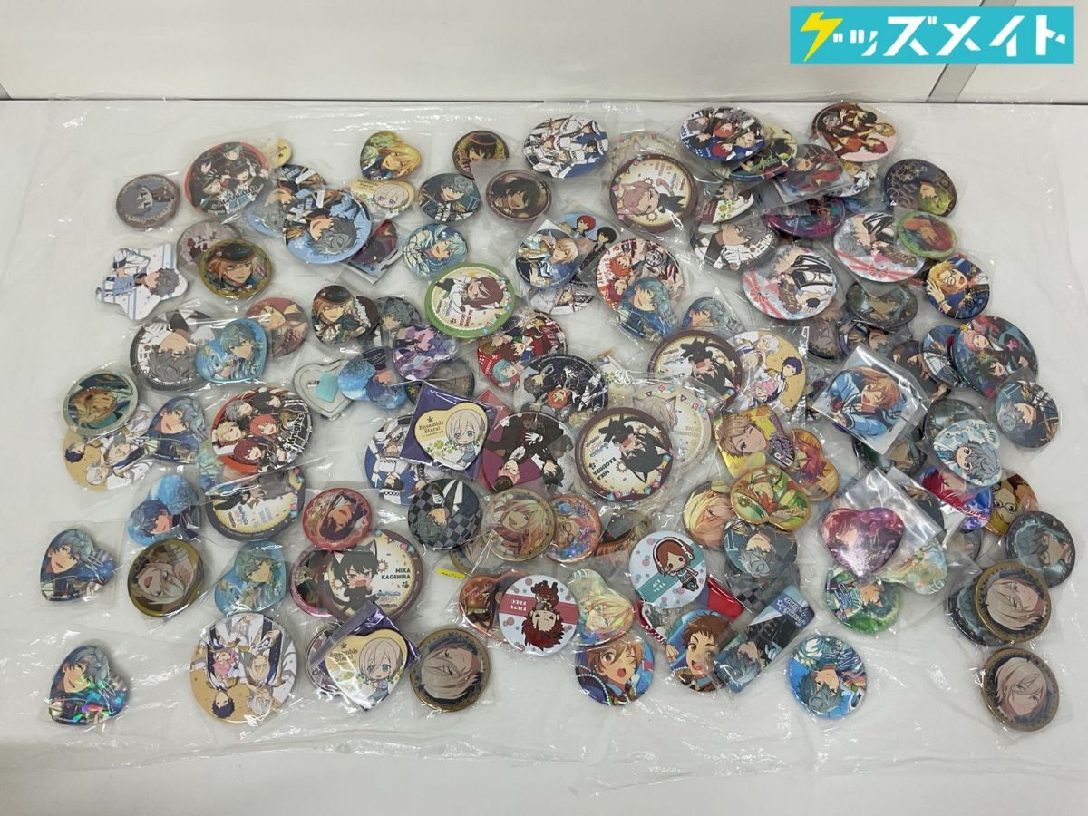 B00】あんさんぶるスターズ! あんスタ 一番カフェ スクエア缶バッジ