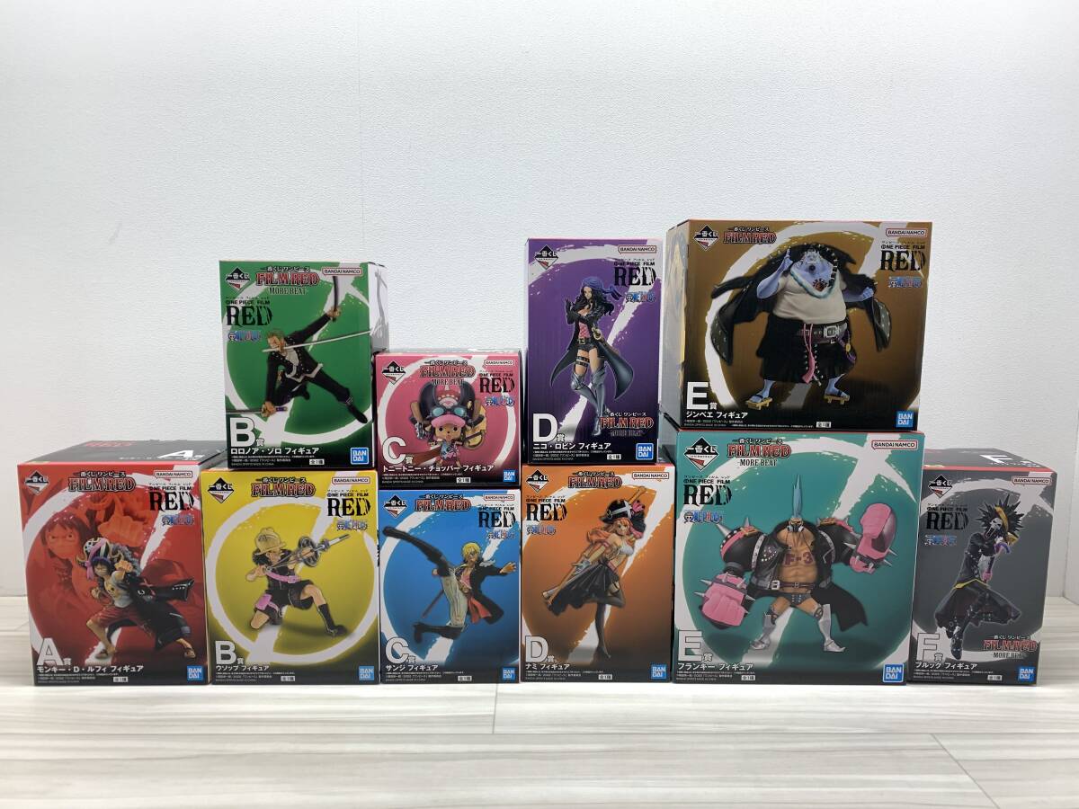ワンピース 一番くじ ロマンスドーン 麦わらの一味 全種 ワーコレ