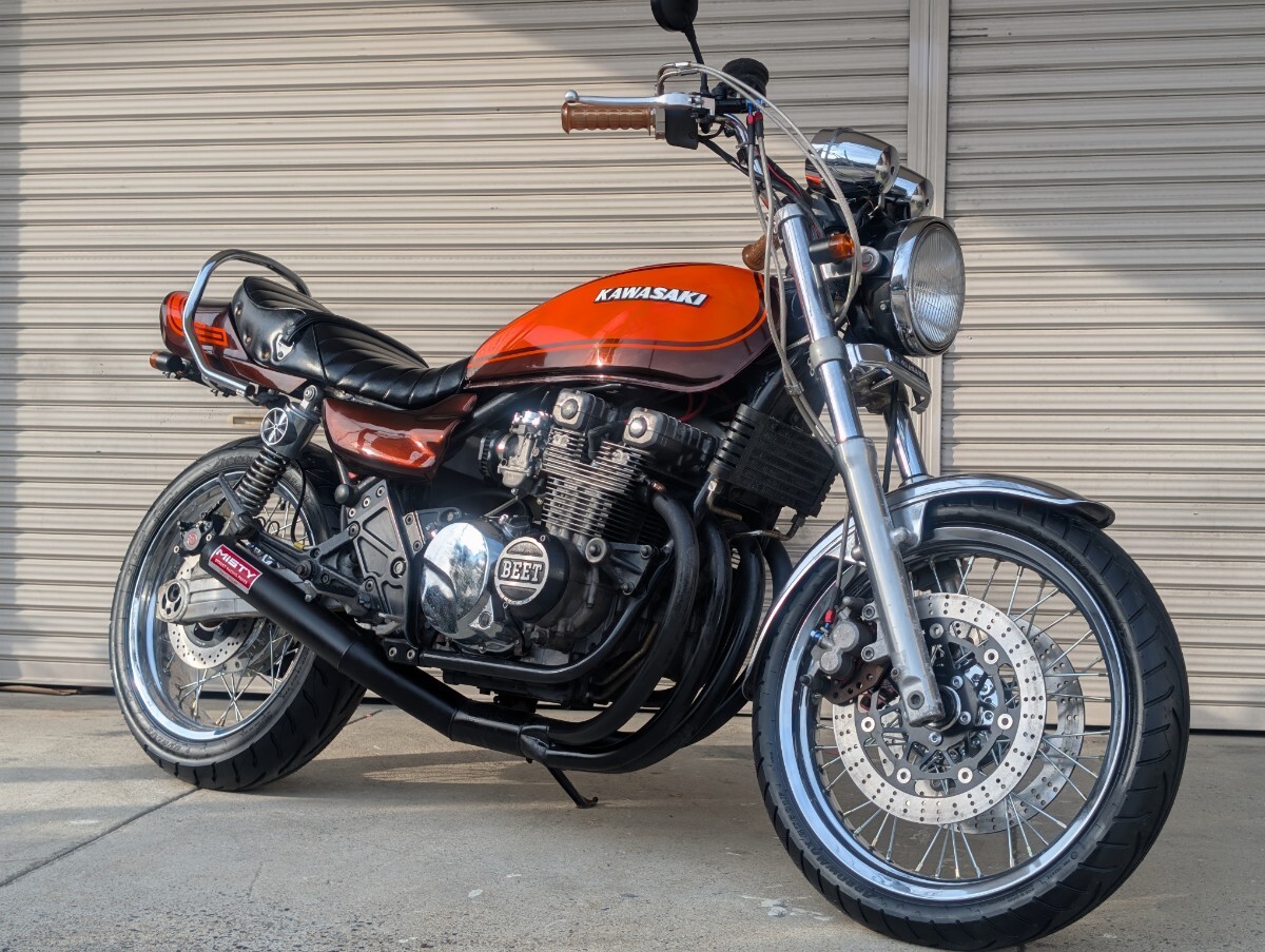 カワサキ Z1/Z2 純正 タカサゴ フロントホイール リム ハブ 6穴 1.85