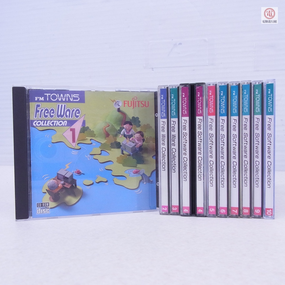 〇 FM TOWNS CD-ROM まとめて 現状品 / Oh! FM 付録 太っ腹 