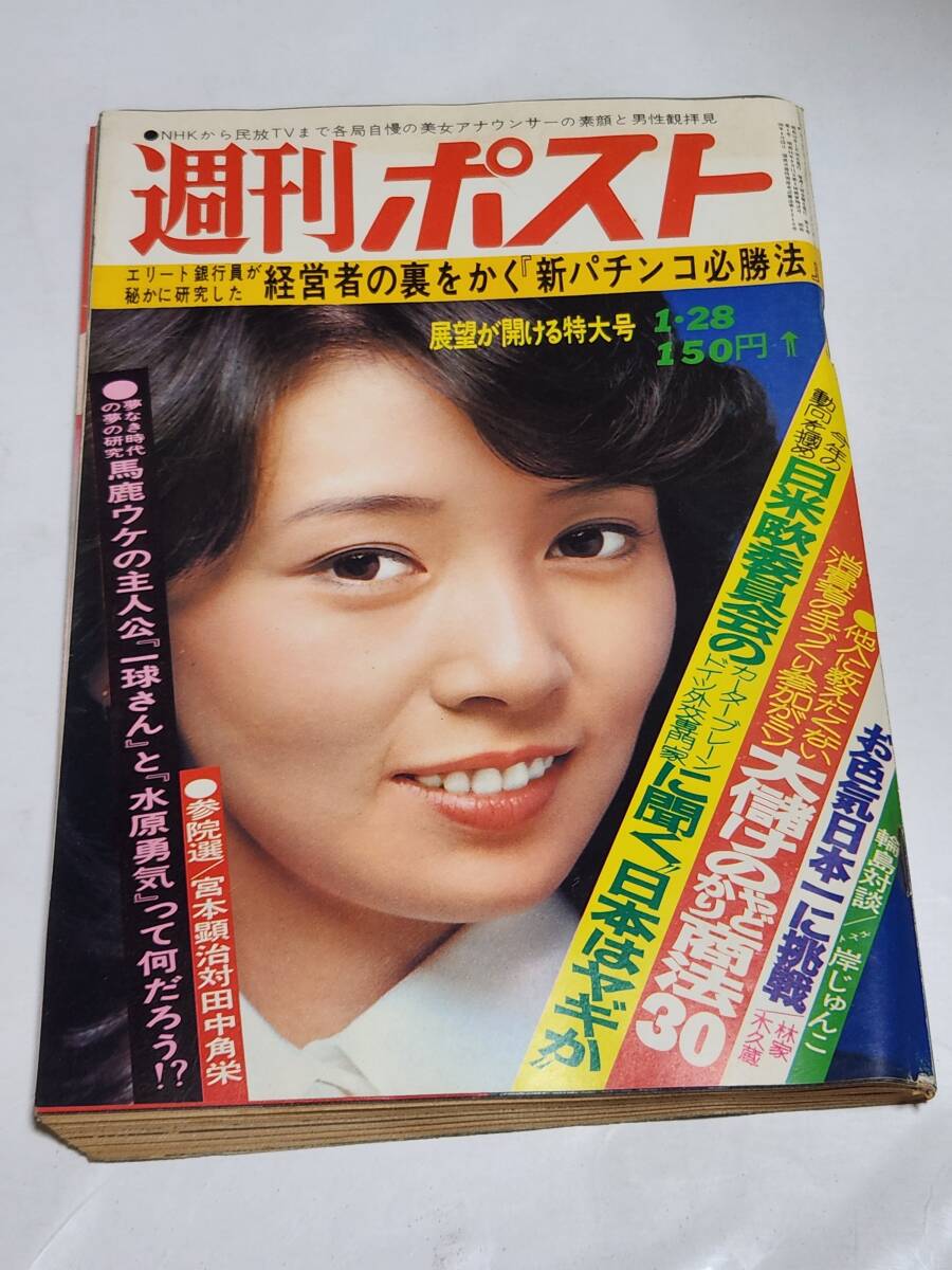 日体荏原　1987年　全国準優勝記念　グリーンフォーク　超希少　丸山茂樹 激写◇大場久美子/石川ひとみ水着/森下愛子/榊原郁恵/山口百恵/木之内