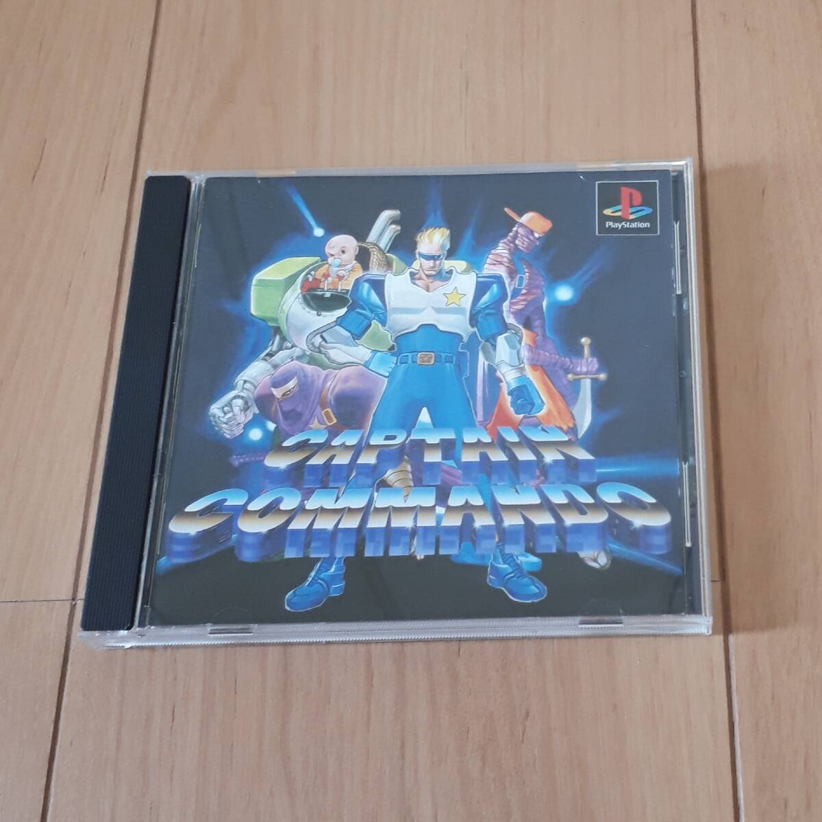 中古】アーケードゲームポスター キャプテンコマンドー CAPTAIN