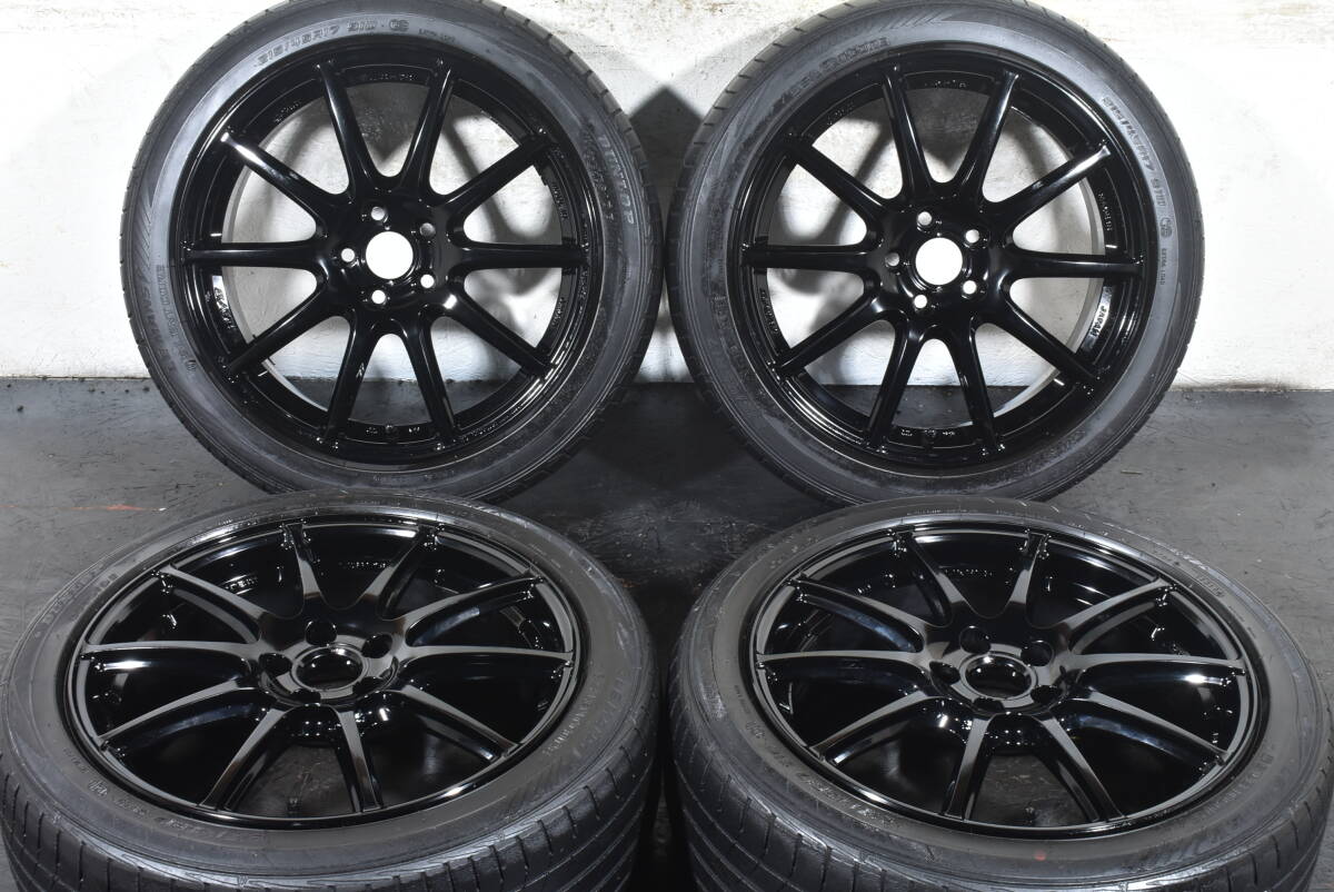 中古】RAYS レイズ グラムライツ 57gainer 57ゲイナー 18インチ 8.5J +
