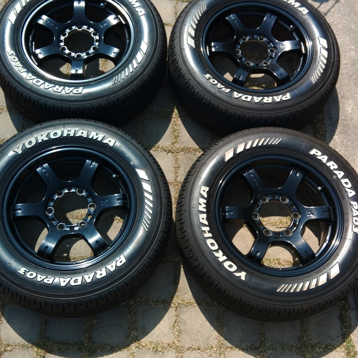 ハイエース twohot back9 バック9 RAYS レイズ グラムライツ 57JX-6 