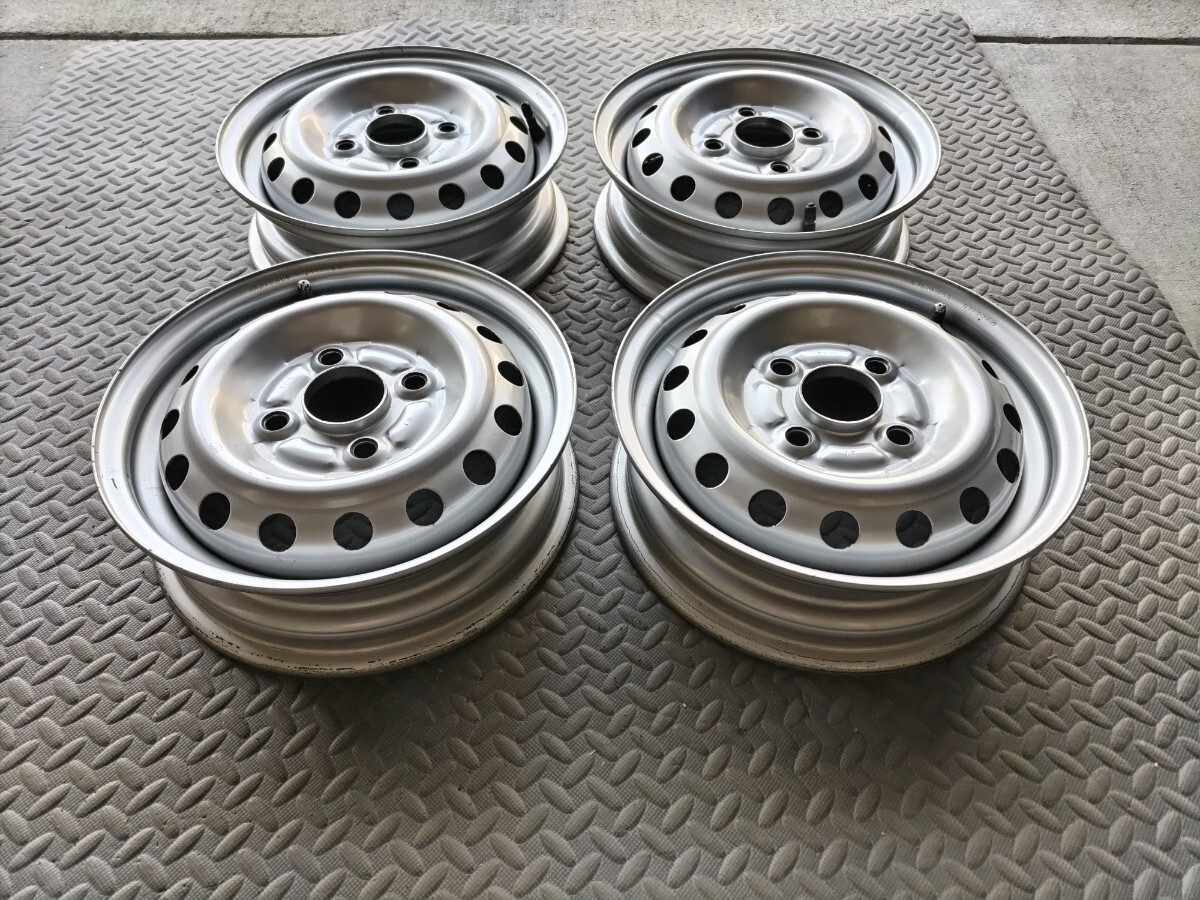 ホンダ 純正 センターキャップ 3個セット 自家塗 鉄チンホイール ハブ 