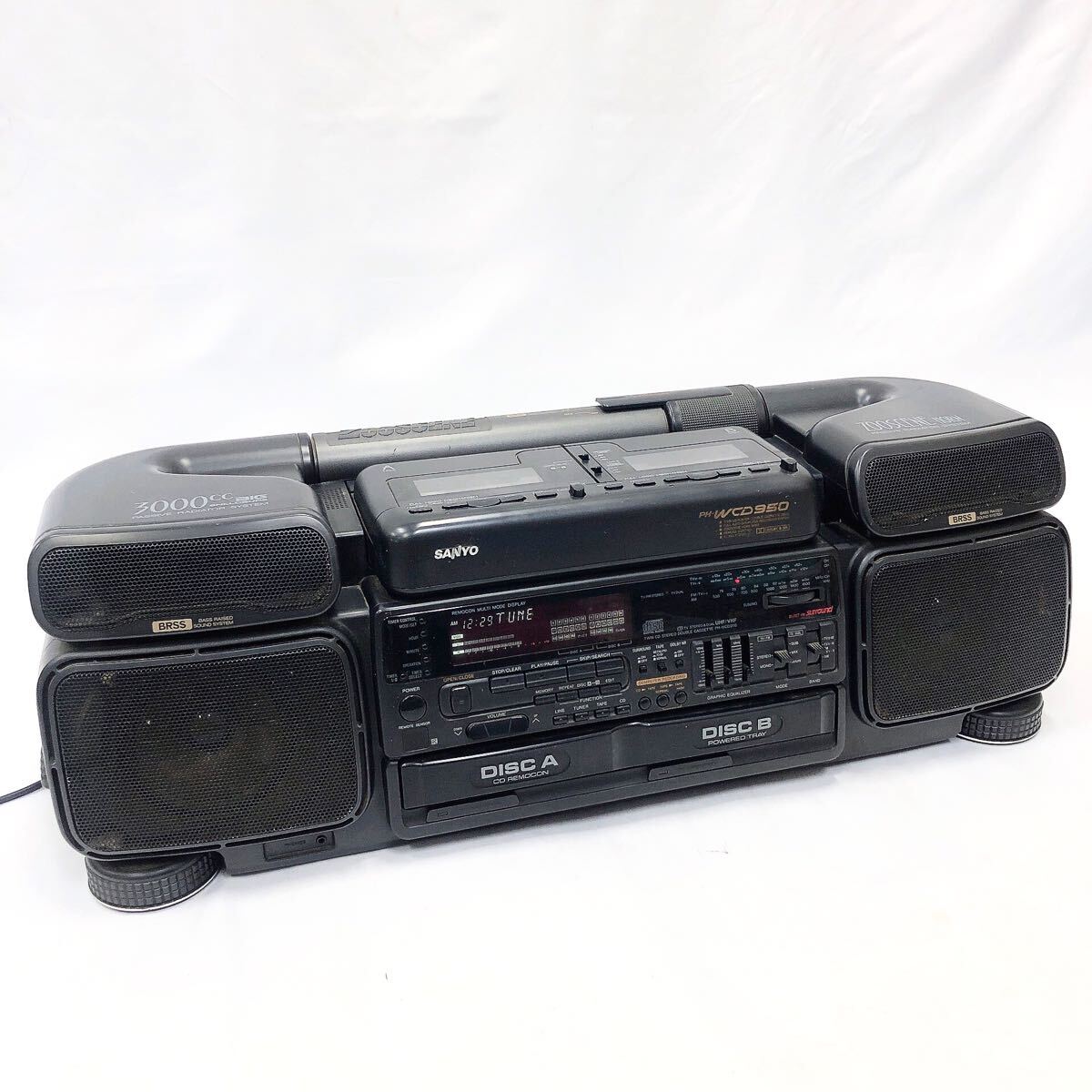 ○希少 極美品 SANYO ZooSCENE PH-Z60(K) CDラジカセ サンヨー