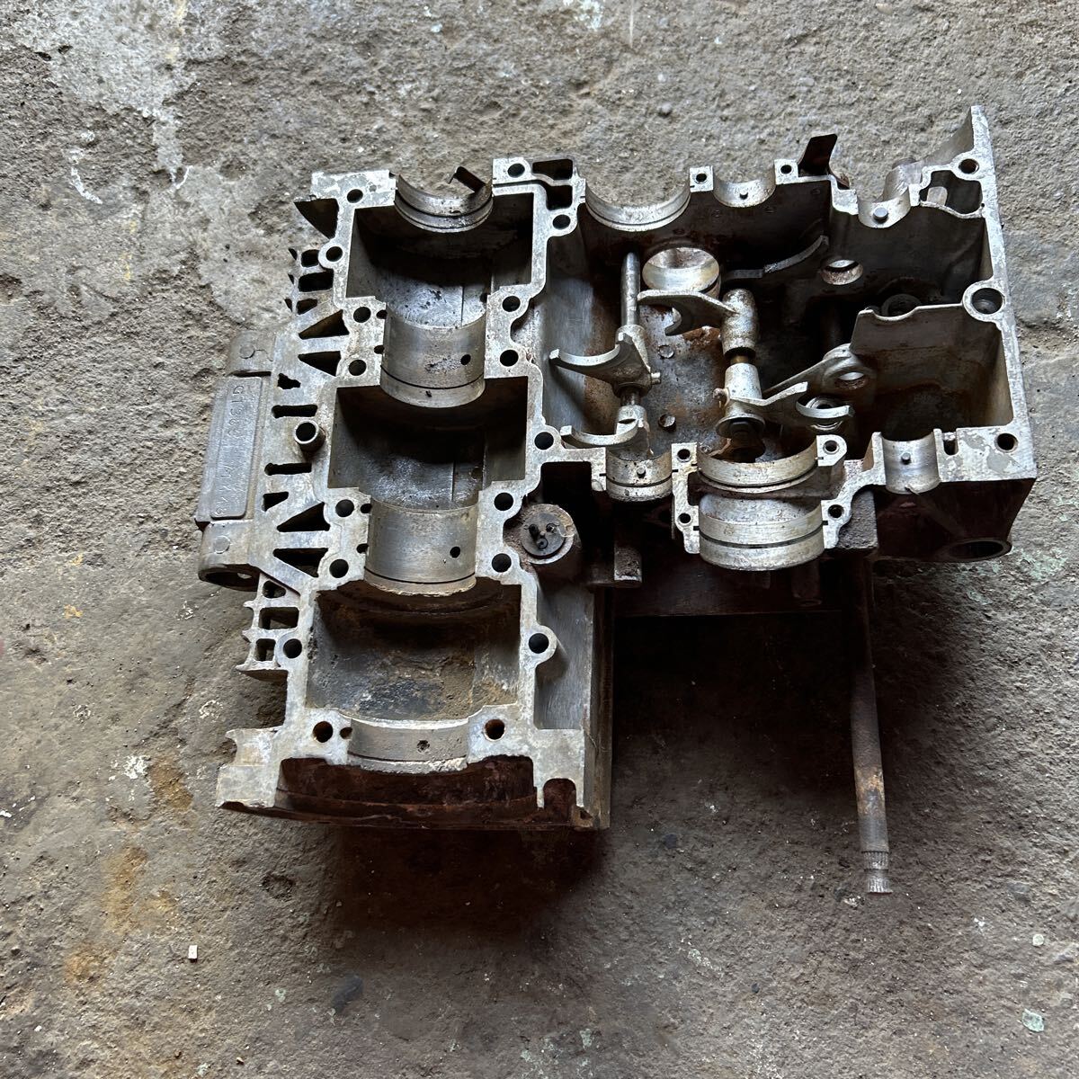 倉庫整理 CB400N エンジン クランクケース オイルパン CB400t CBX400F