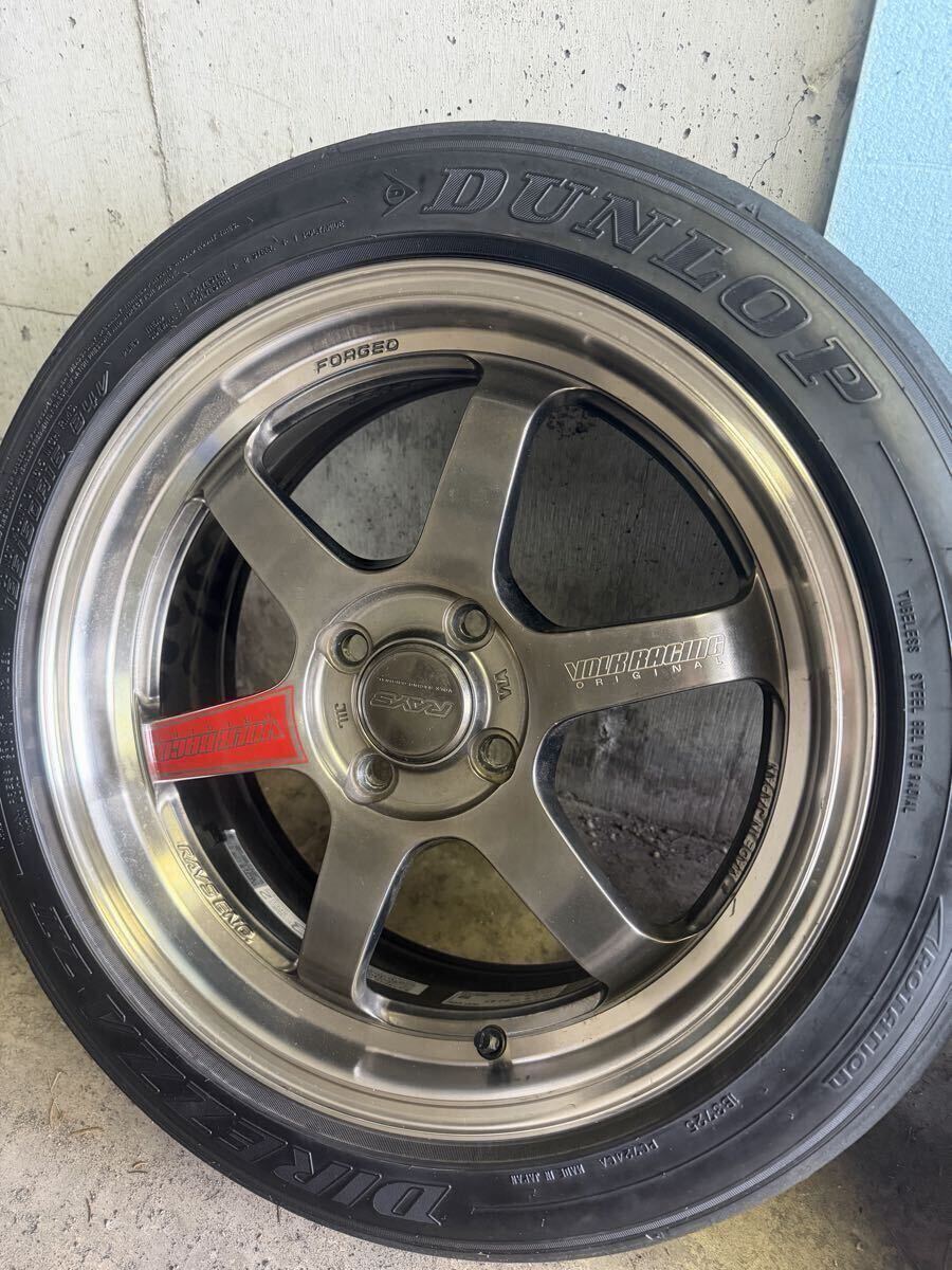 レイズTE37SONIC DUNLOP Z3 美品 Yahoo!オークション - RAYS TE37 SONIC SL 16×8.0 +24 ディレッツァZ3