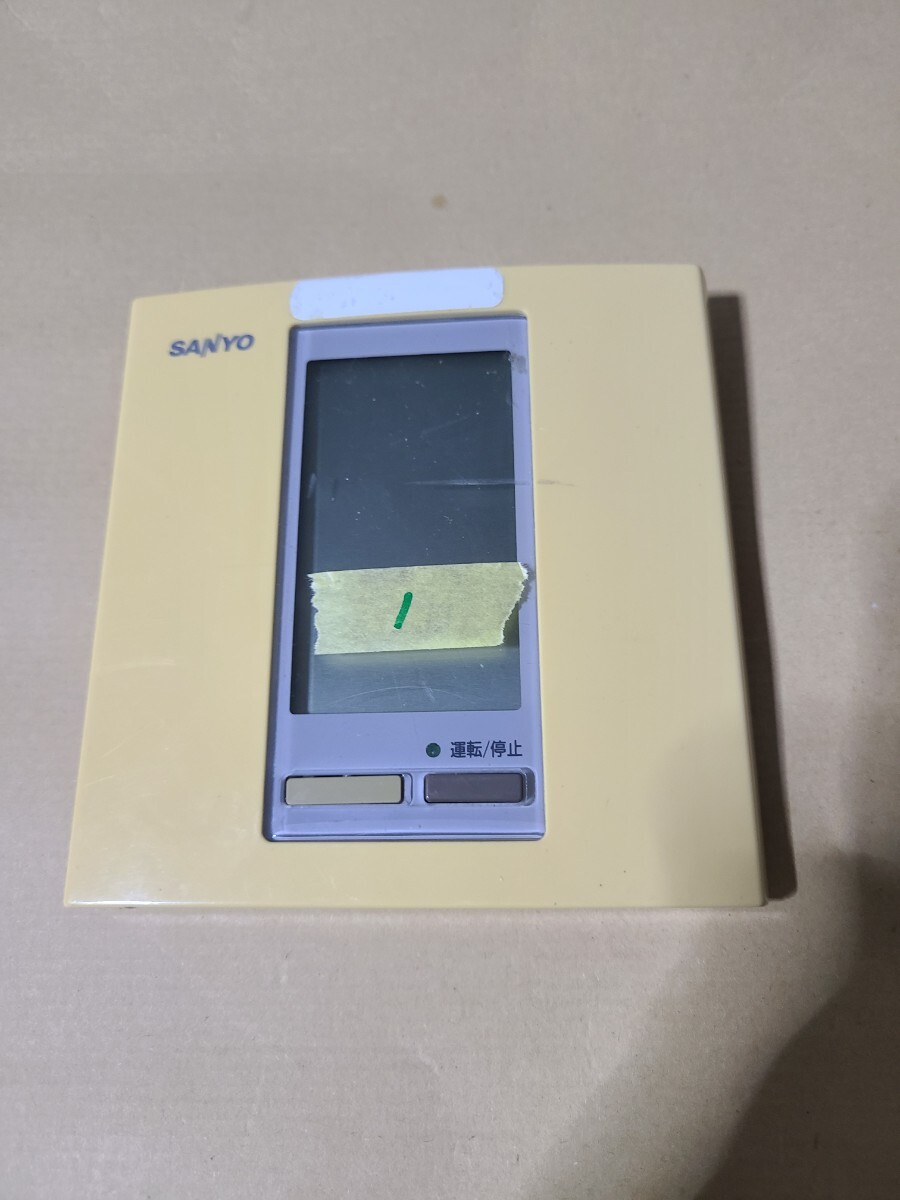 中古】【ジャンク品】SANYO 業務用エアコン リモコンパネル SHA-KC64U
