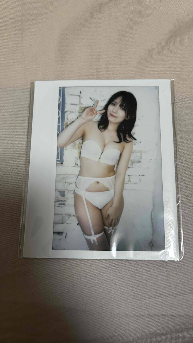 林田百加1⁄1 撮影時の直筆サイン入り水着ワイドチェキ7 ファースト・