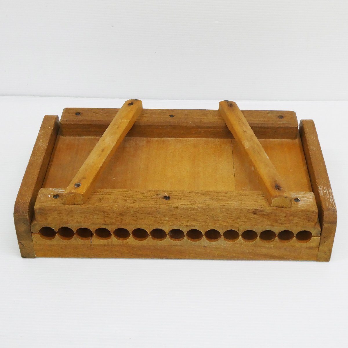 木製 みたらし団子製造器 だんご/白玉/機械/和菓子/球切り/球断器の