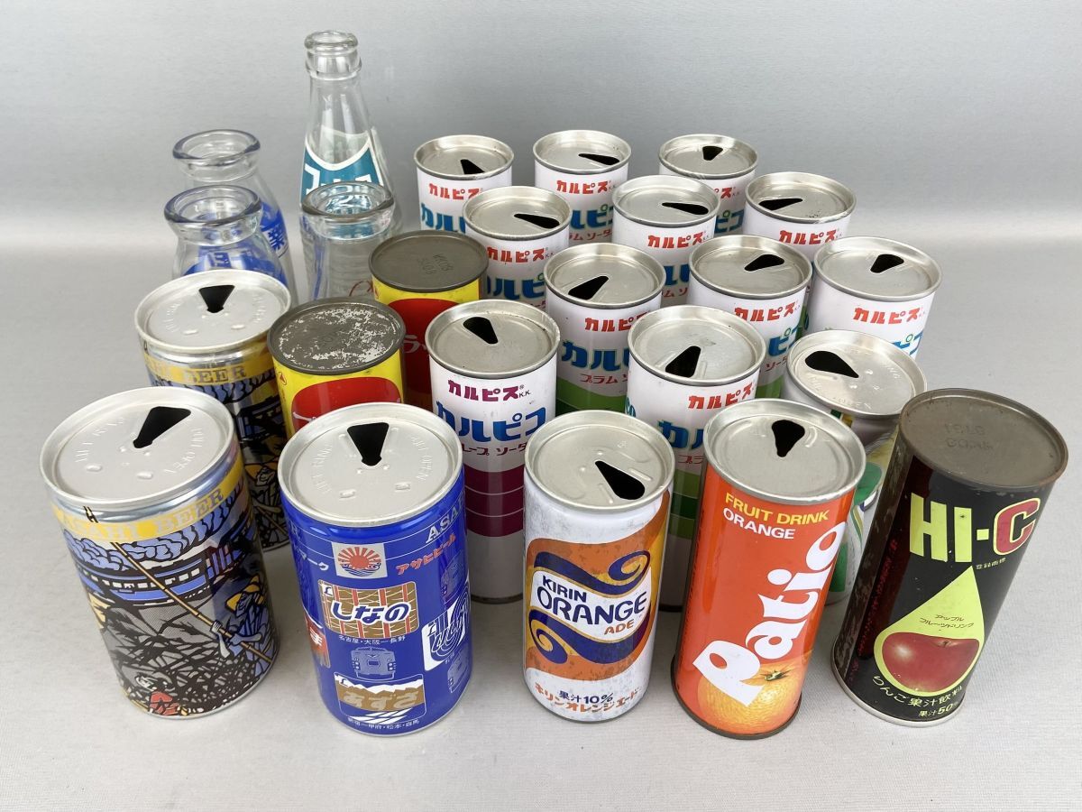◇マリンカ◇プラッシー◇缶 2缶セット 激レア 昭和のレトロ飲み物 昔