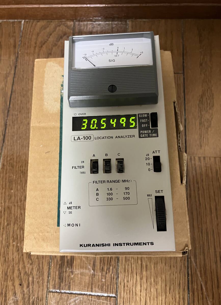 クラニシ LA-300 ロケーションアナライザー 動作確認済 Yahoo