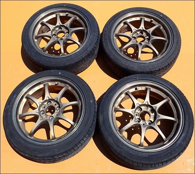 □ RAYS レイズ VOLK CE28N ブロンズ アルミホイール 16インチ 7J 4H