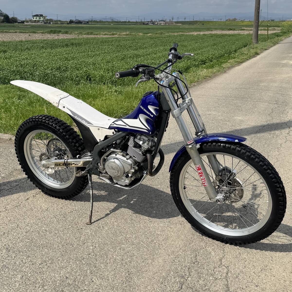 中古】ヤマハ TYS125（スコルパ）（中古）の落札情報詳細