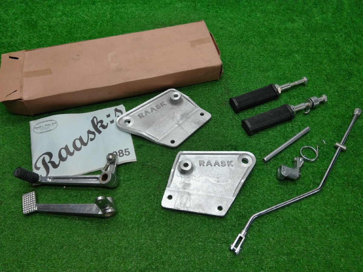 中古美品 RD250 RD350 RD400 初期型-'78 RAASK バックステップ キット