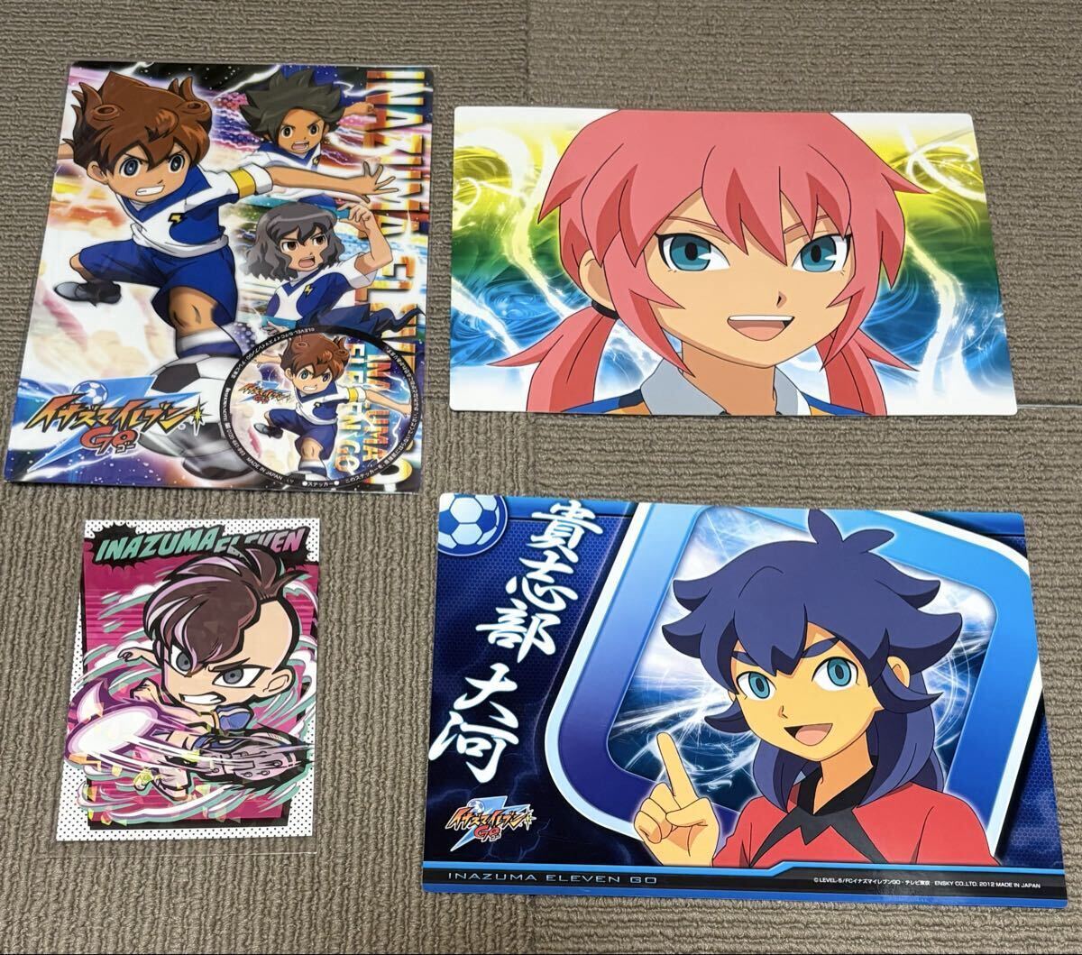 イナズマイレブン イナイレ】ポストカード41枚/円堂 守/豪炎寺 修也/風
