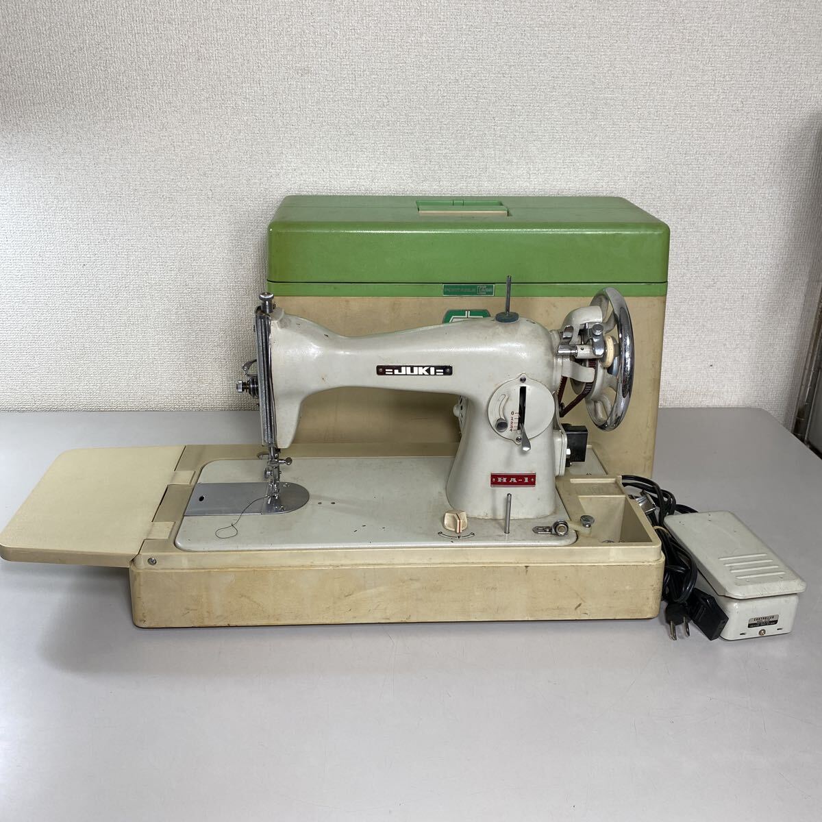 中古】JUKI アンティーク 足踏み ミシン TR-7の落札情報詳細 - Yahoo