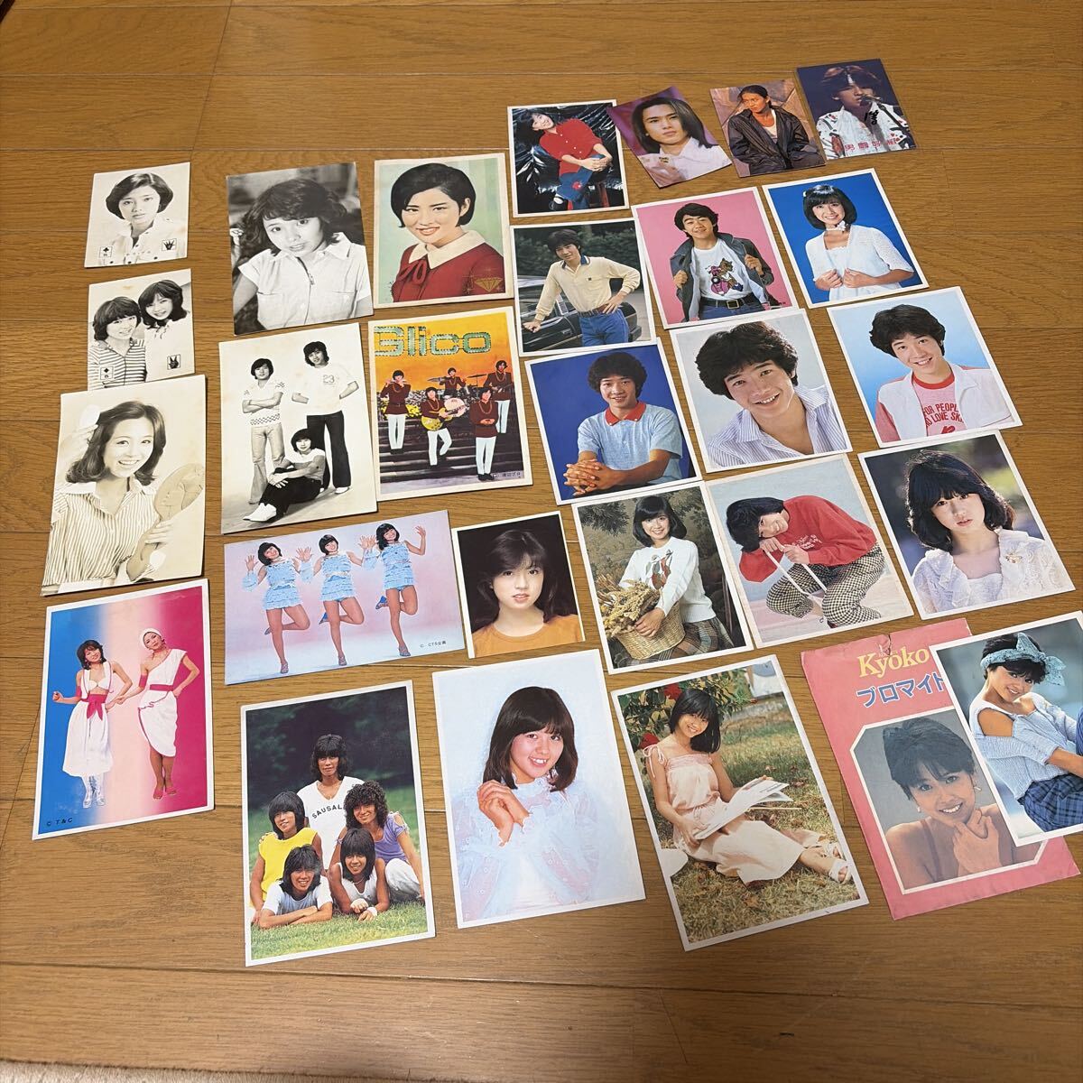 ☆昭和のアイドル 大場久美子 ブロマイド 3枚 まずまず美品の落札情報
