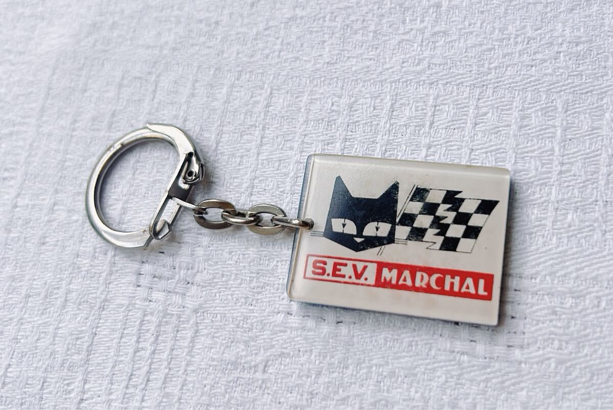 marchal マーシャル キーホルダー 黄色 フランス フレンチ 黒猫
