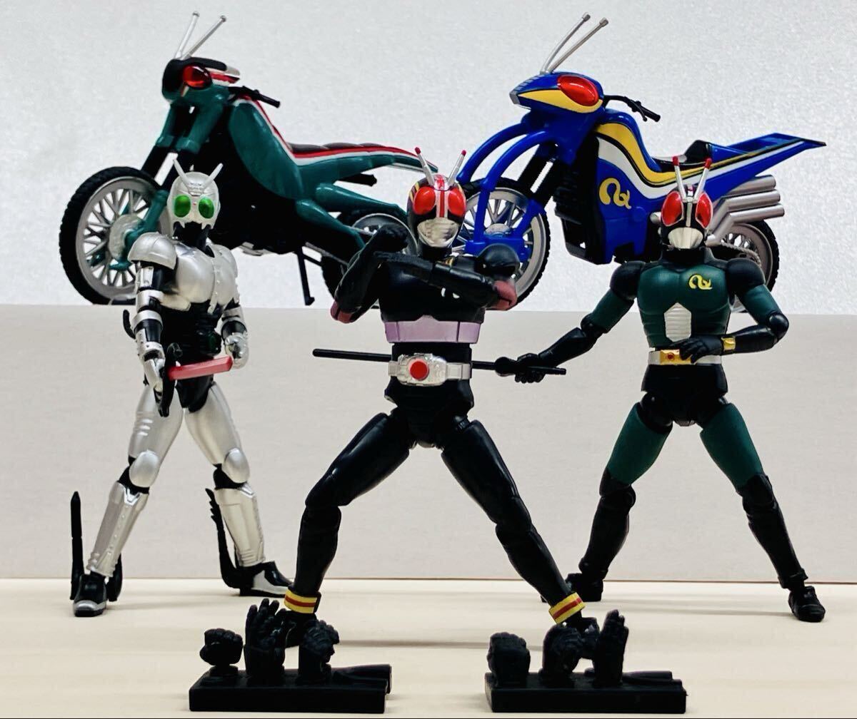 バンダイ 仮面ライダーBLACK RX 栄光の10人ライダー 1号 2号 V3 仮面