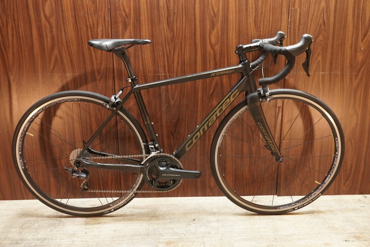 中古】corratec r.t.corones ロードバイク SHIMANO パーツ 700×25C