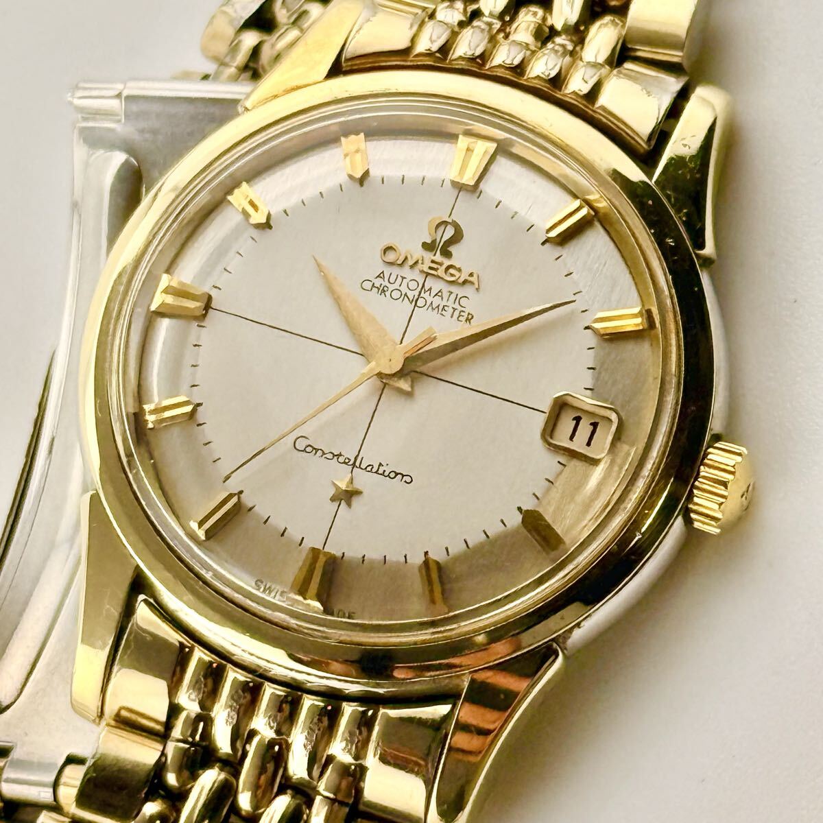 OMEGA オメガ コンステレーション 1552/862 QZ コンビ メンズ 腕時計