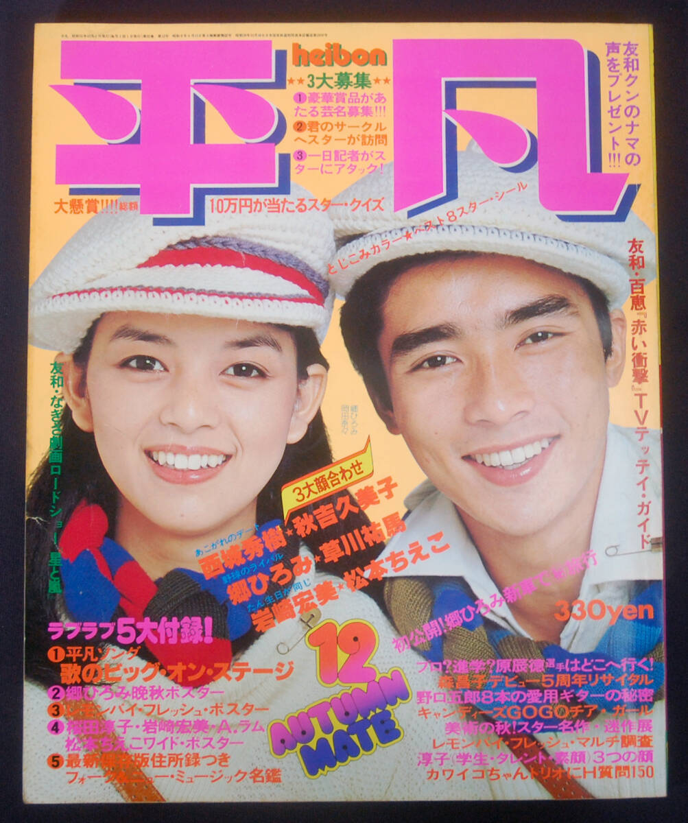 中古】映画チラシ『挽歌』1976年公開 秋吉久美子/仲代達矢/草笛光子