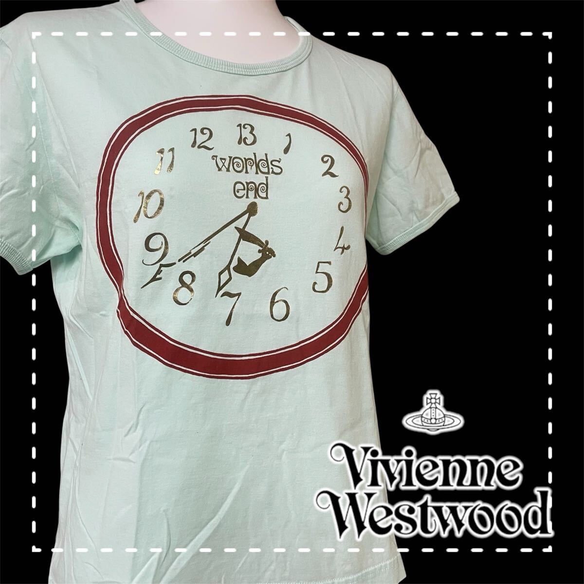 ワールズエンド スクイグル カットソー vivienne westwood words endの