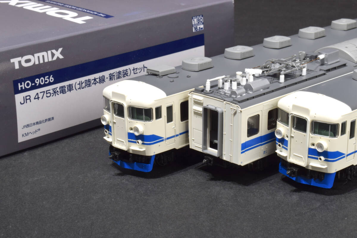 TOMIX 92250 JR 475系 北陸線色 3両セット HG仕様 車両のみ付属品取付