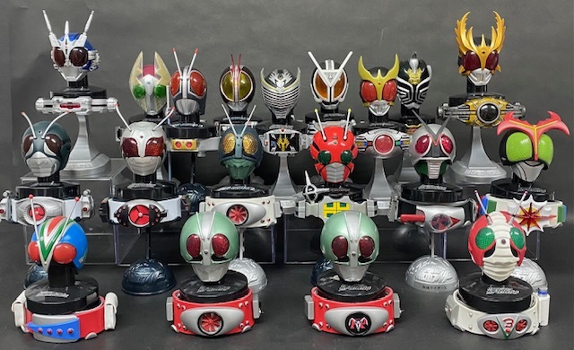 仮面ライダーマスクコレクションVol.2 「V3&ライダーマン」セット！ Amazon | ライダーマスクコレクション Vol.2 (BOX) | フィギュア